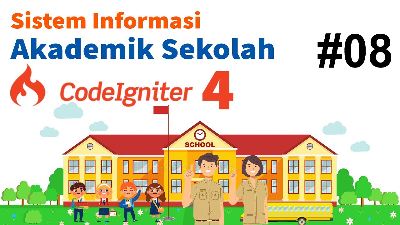 08 Membangun SIAKAD Sekolah Codeigniter 4 - Jurusan Part 2 - YouTube