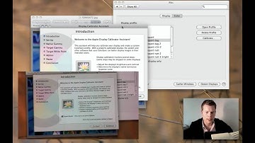 Visual screen calibration - OS X