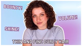 MY ULTIMATE TIPS FOR THIN AND FINE CURLY HAIR (PART 2)