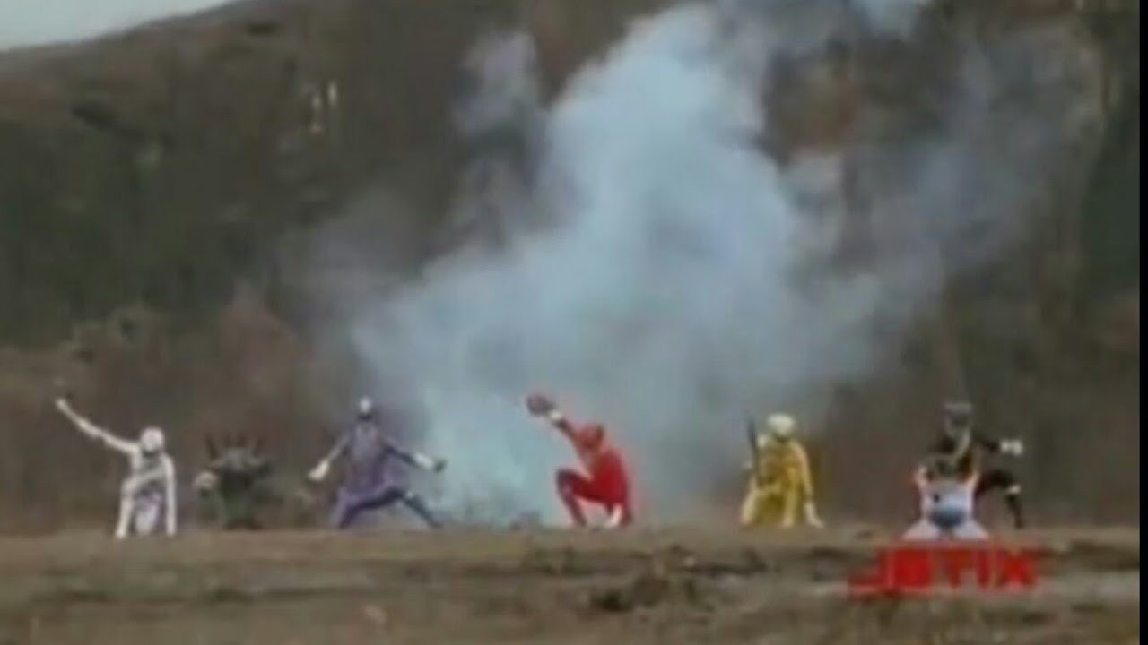 Os Rangers derrotam o Monstro Dublado | Power Rangers Força Animal ...