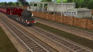 A Busy Day On The Fox Railway