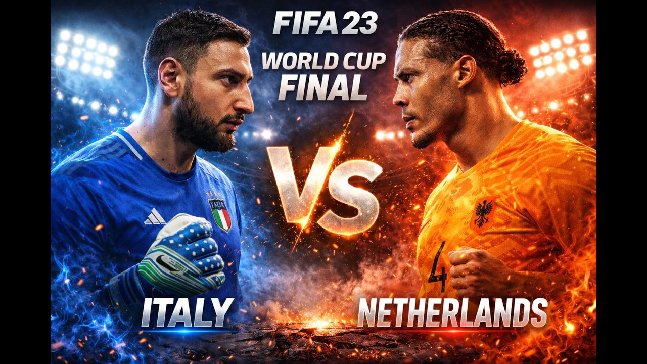 #7 What If Italy Qualified For The 2022 World Cup? World Cup Final Italy Vs Netherlands
