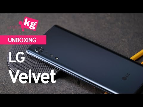 LG Velvet Unboxing [4K]