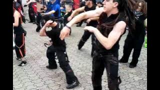 2011-07-17 Amphi Festival -  Cybergoth Tanz