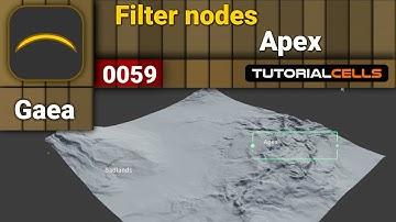 0059. filter nodes ( apex node ) in Gaea