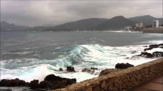 Rough Sea @ Mallorca - Balearic Islands - Storm Spain - stormy Coast