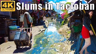 Walking Tour 4K | Slums in Tacloban City, Leyte | Julanders