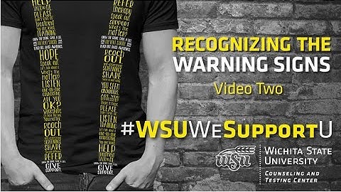 Video 2   Recognizing the Warning Signs