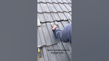 Changing Roof Tiles
