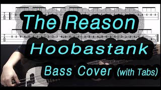 Hoobastank - The Reason (Bass cover with tabs 001) chords
