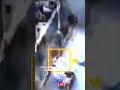 The Ukrainian M113 armored personnel carrier struck a mine.