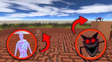 SCP 096 VS CATNAP??! In Garry