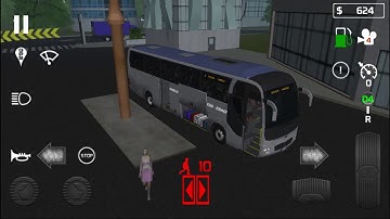 Public Transport Simulator - Coach #2 | Rostock to Hamburg | Gameplay Android iOS