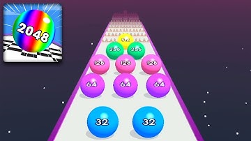 Ball Run 2048 - All Levels Walkthrough Gameplay iOS, Android Mobile Game (Levels 10-12)