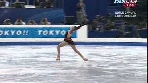 [UK Eurosports]Yu-Na Kim - 2007 World Figure Skating Championships SP