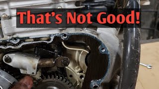 Suzuki 650 timing chain tensioner mod.