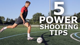 5 Easy Tips To Increase Shot Power | Step By Step Tutorial On How To Shoot With Power