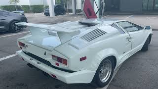 1990 Countach Walk Around