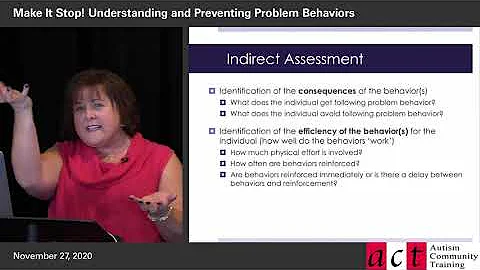 Make It Stop! Understanding and Preventing Problem Behaviors Part 3