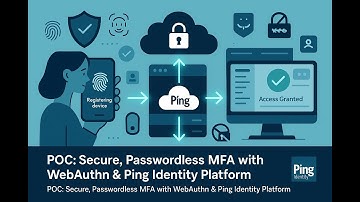 POC: Passwordless MFA Authentication with WebAuthn on the Forgerock - Ping Identity Platform !