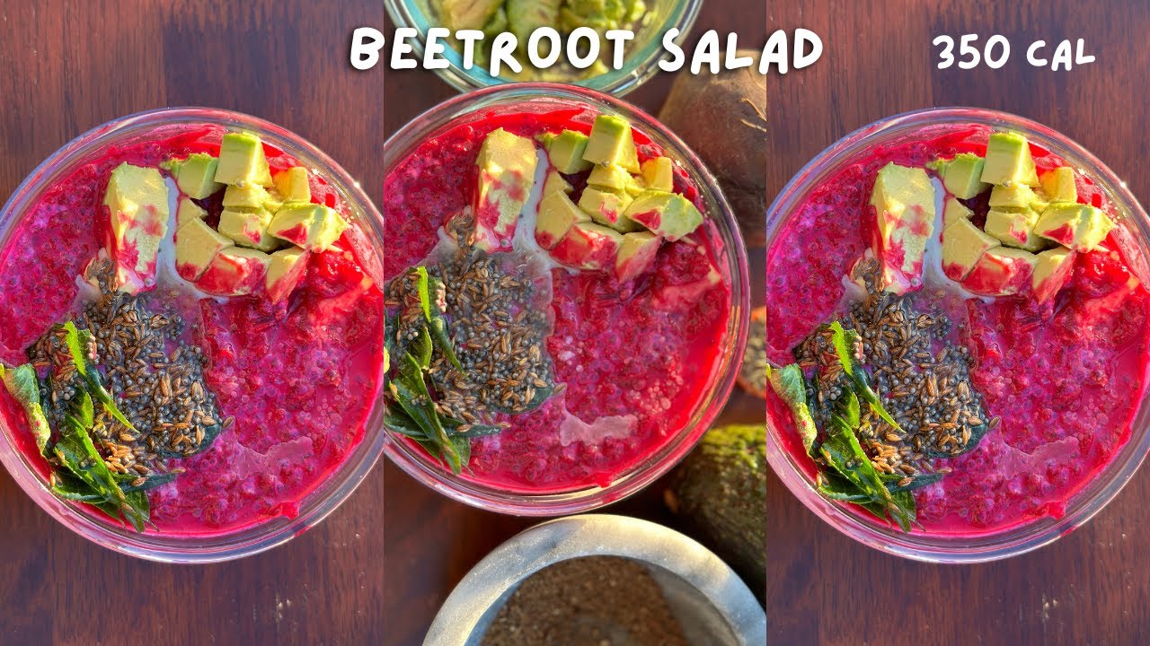 Beetroot salad simple healthy homemade Beet salad beet salad for weight loss and low carb