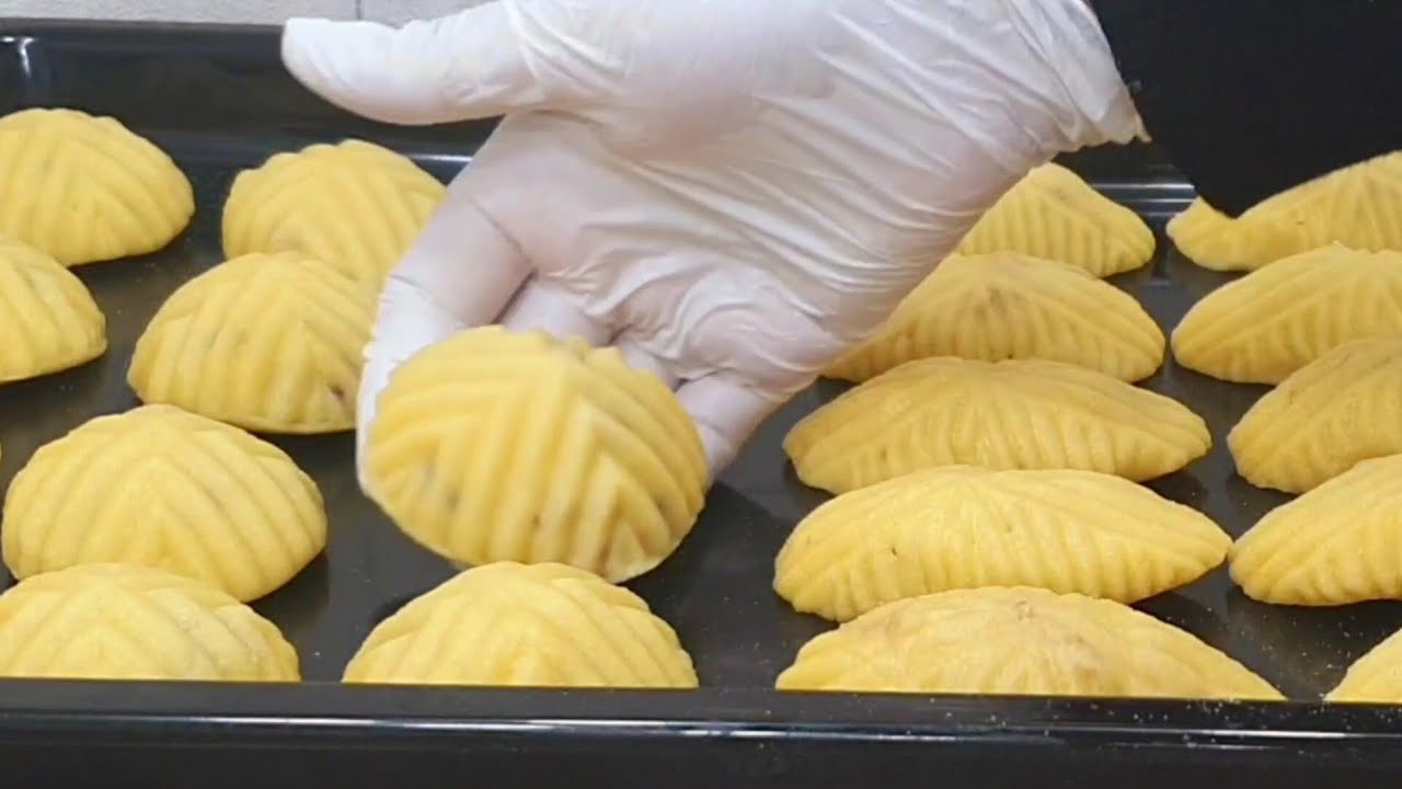 معمول السميد بنص ساعة أسهل وأسرع طريقة رسمة ثابتة بدون استخدام سميد ناعم اي نوع سميد عندك بيزبط 🔥