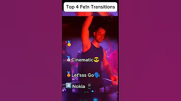Top 4 Fe N Transitions Which On Is The Best Fein Travisscott Viralshorts 