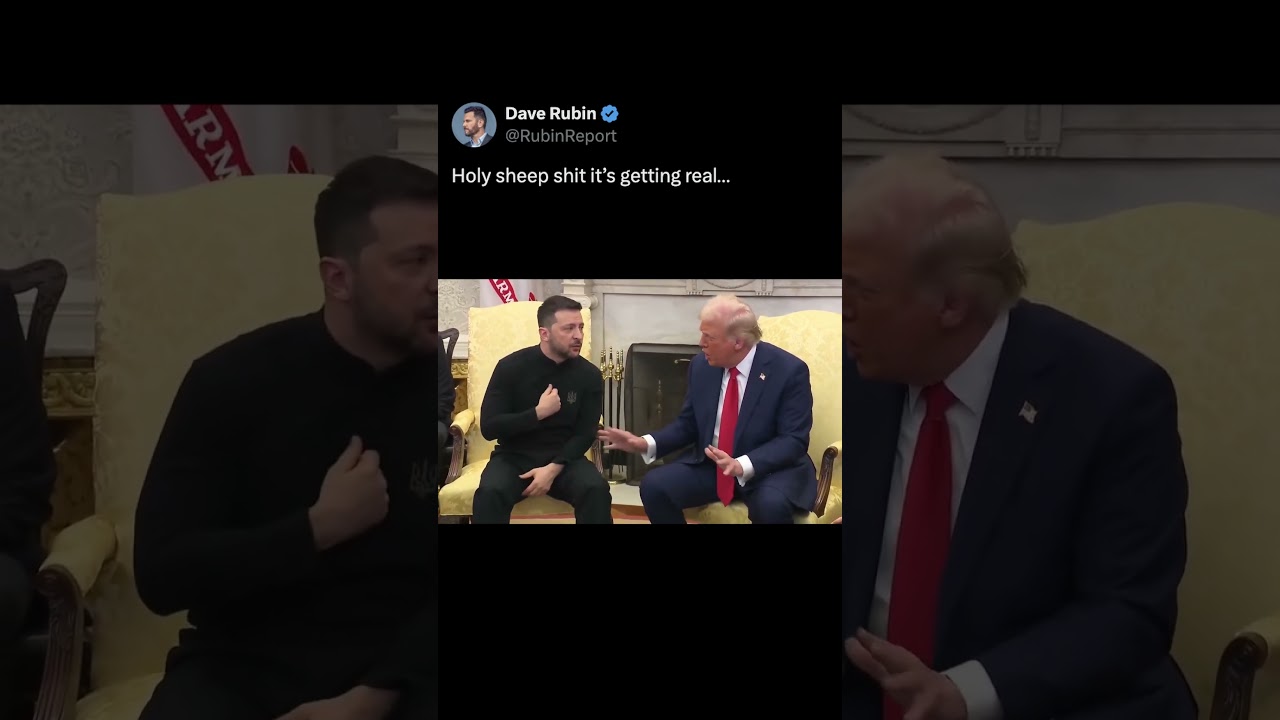 SHOUTING MATCH! Zelenskyy & Trump & Vance Start Fighting in Front of Cameras
