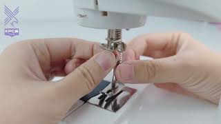 How to replace the needle -- KPCB Mini Sewing Machine