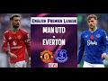 Manchester United vs Everton || English Premier League || Manchester, England