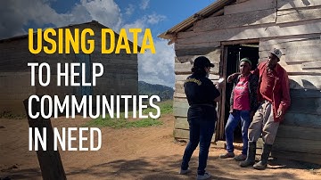 Using data to help communities in the Dominican Republic