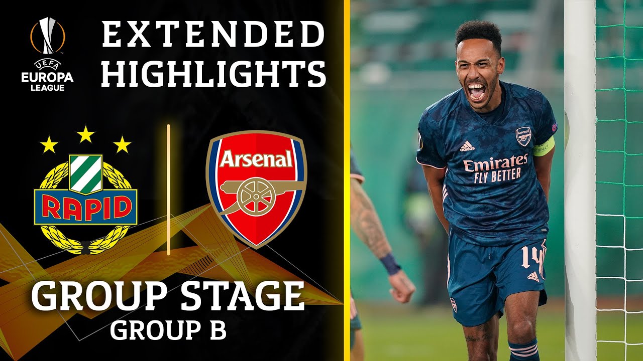 Rapid Wien Vs Arsenal Extended Highlights Ucl On Cbs Sports Youtube