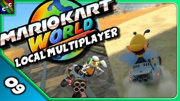 LOCAL CO OP FREE ROAM! | Mario Kart World LOCAL MULTIPLAYER Episode 9 | Couch Plays