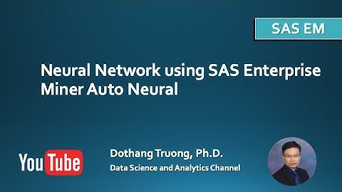 Neural Network using SAS Enterprise Miner