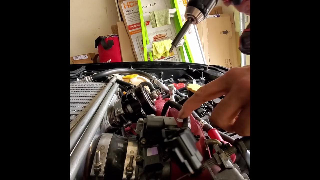 WRX idle air control valve CLEAN OUT YouTube