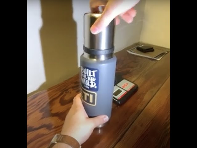 Unboxing of my Yeti Large Rambler Bottle Sling 