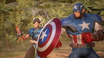 Marvel vs. Capcom: Infinite Story Cutscene Part 3: Valkanda - Time Stone