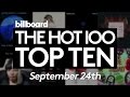 Early Release! Billboard Hot 100 Top 10 September 24th 2016 Countdown | Official