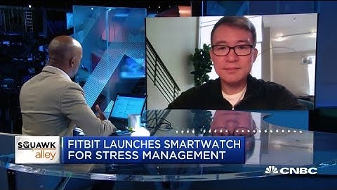 Fitbit CEO talks about high-tech smartwatch for health and wellness
