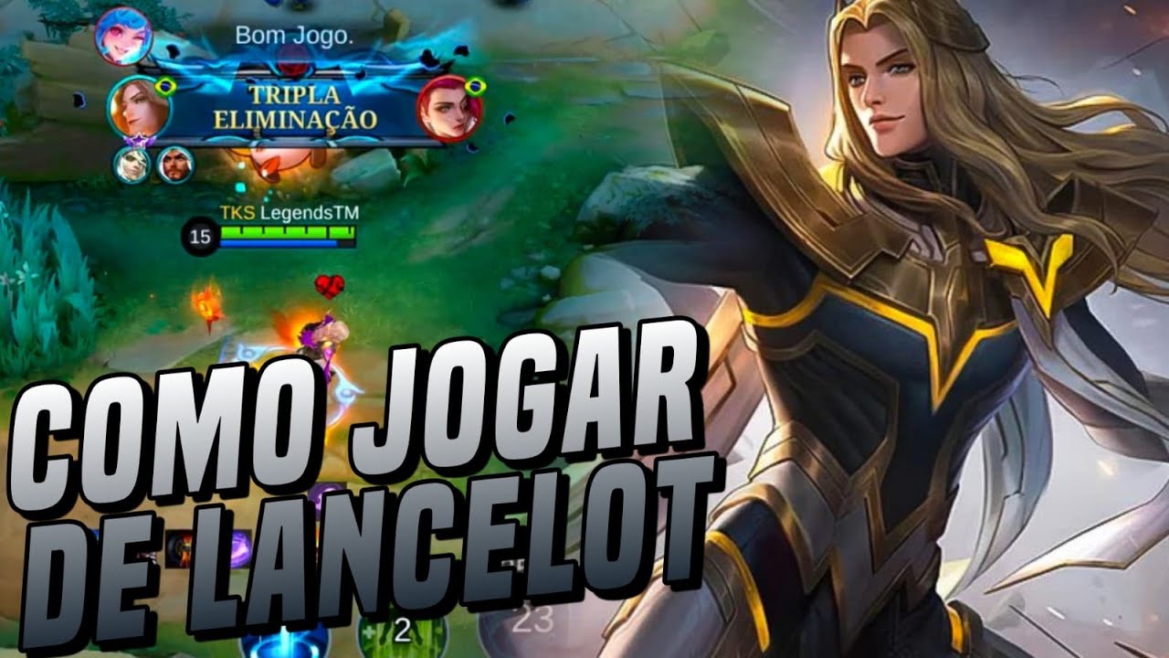 [TUTORIAL] Como Jogar de LANCELOT | Build, Emblema e Gameplay