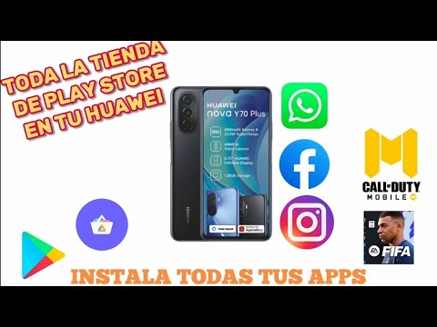 Como Instalar Play Store en Huawei Nova Y70. P40 lite/Y7P Método 2022 ...