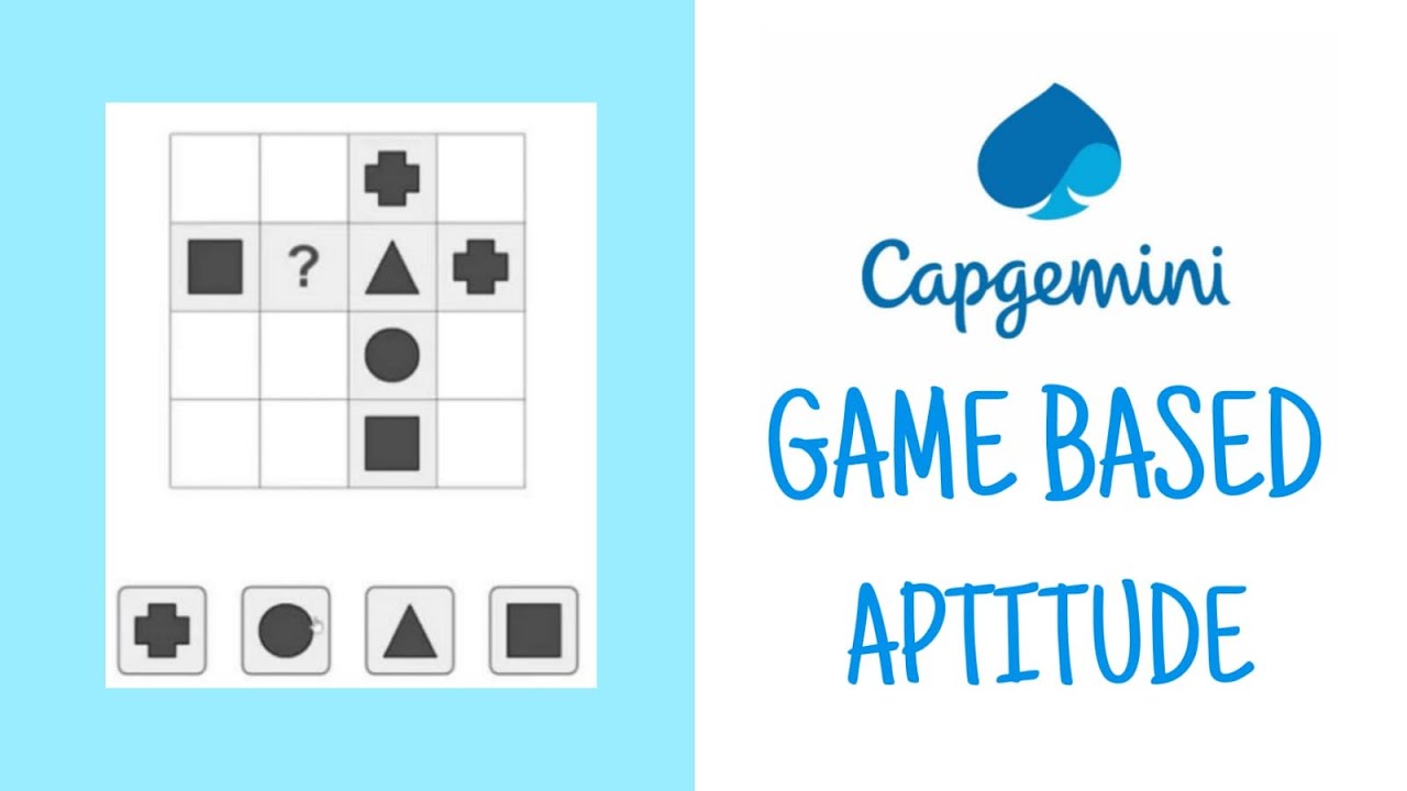 Capgemini Game Based Aptitude Test Questions And Answers 2022 YouTube