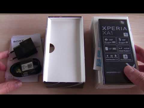 SONY XPERIA XA1 unboxing