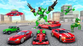 Transformers Wars Of Robot Game 2021: F1 Dragon Robot - Android Gameplay screenshot 2