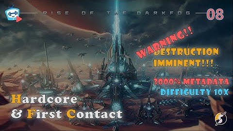 🌌 Dyson Sphere Program -  Rise of the Dark Fog | Hardcore - Difficulty x10 & Metadata 3000% | Ep: 08