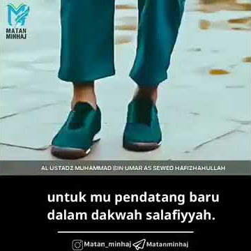 Nasehat buat pendatang baru di salafy_Al ustadz Muhammad bin Umar as sewed hafidzhahullah