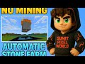 👉 "Automatic Stone &amp; Cobblestone Farm in Minecraft PE 1.21+ | No Mining Needed!"