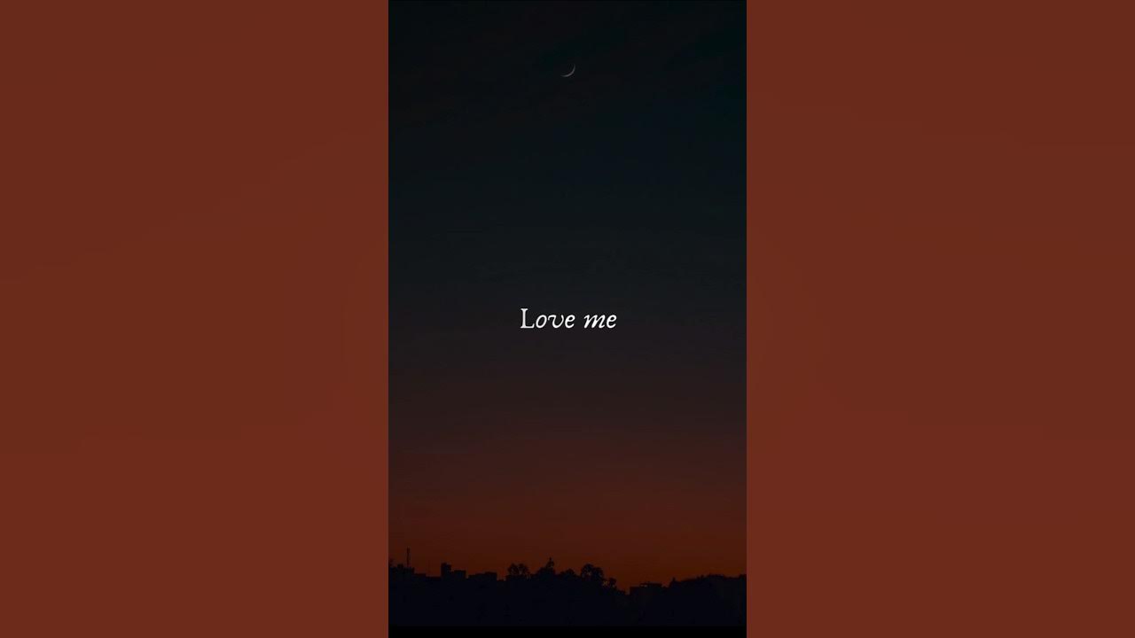 Justin Bieber - Love Me (Lyrics) #love #justinbieber #song Justin Bieber - Love Me (Lyrics) #love #justinbieber #song