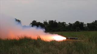 Самодельный ракетный двигатель РДТТ (ракета) - испытания (читать описание)