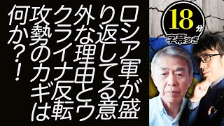 元陸将渡部悦和さんに聞く！ロシア軍が盛り返してる意外な理由と、ウクライナ反転攻勢のカギは何か！？超速！上念司チャンネル ニュースの裏虎